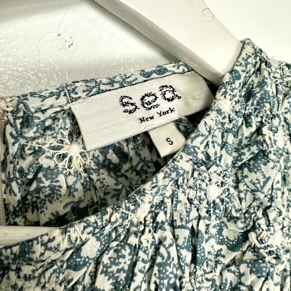 SEA Ida Flora Cotton Dress in Apple Size Small - Picture 5 of 9